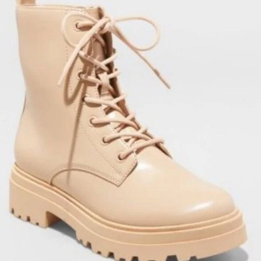 NWT A New Day Bridget Combat Boots Size 7.5